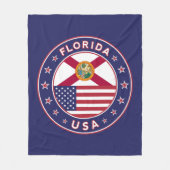 Florida Fleece Deken (Voorkant)