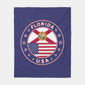 Florida Fleece Deken (Voorkant)
