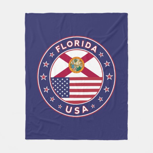 Florida Fleece Deken (Voorkant)