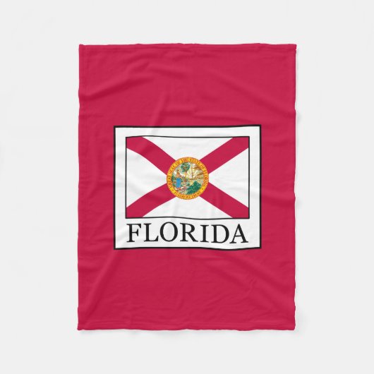 Florida Fleece Deken (Voorkant)