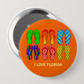 Florida: Flip Flops Ronde Button 4,0 Cm (Voorkant /achterkant)