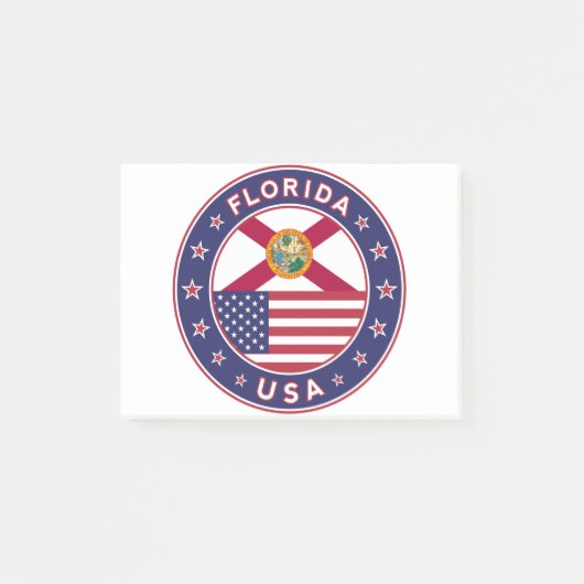 Florida, Florida t-shirt, Florida sticker Post-it® Notes (Voorkant)