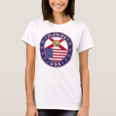 Florida, Florida t-shirt, Florida sticker T-shirt (Voorkant)