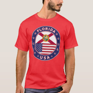 Florida, Florida t-shirt, rood T-shirt