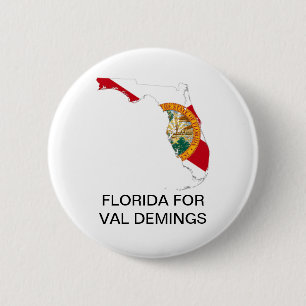 FLORIDA for VAL DEMINGS SENATE 2022 Button