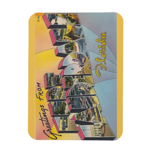 Florida, Fort Lauderdale magneet (Verticaal)