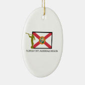 FLORIDA FORT LAUDERDALE MISSIE LDS CTR KERAMISCH ORNAMENT (Rechts)