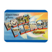 Florida, Fort Pierce Magnet Magneet (Horizontaal)