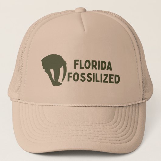 Florida Fossilized Field Hat Trucker Pet (Voorkant)