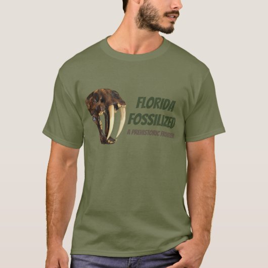 Florida Fossilized Logo T-Shirt (Voorkant)