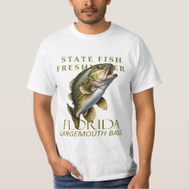 Florida Fresh Water Fish Largemouth Bass T-shirt