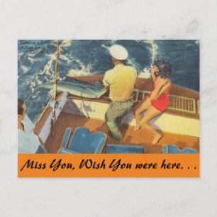 Florida, Ft. Lauderdale, Sailfish Briefkaart