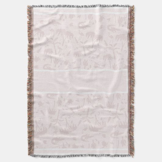 Florida Fun Licht Roze Gooi Rug Deken (Voorkant Verticaal)