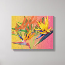 Florida Funkie Vogels van het Paradijs Canvas Afdruk