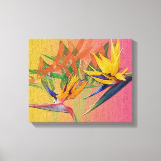 Florida Funkie Vogels van het Paradijs Canvas Afdruk (Voorkant)