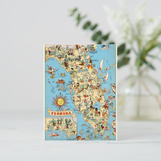 Florida  Funny Briefkaart (Staand voorkant)
