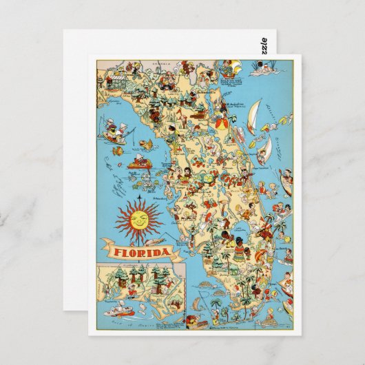 Florida  Funny Briefkaart (Voorkant / Achterkant)