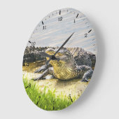 Florida gator grote klok (Hoek)