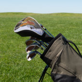Florida Gator portret Golfheadcover (Insitu)