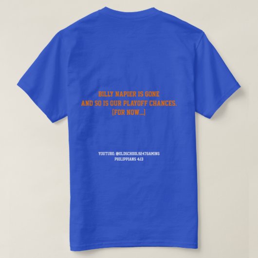 Florida Gators 2025 T-shirt (Design achterkant)