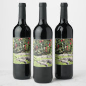 Florida Gators Christmas Wine Label Wijn Etiket (Flessen)
