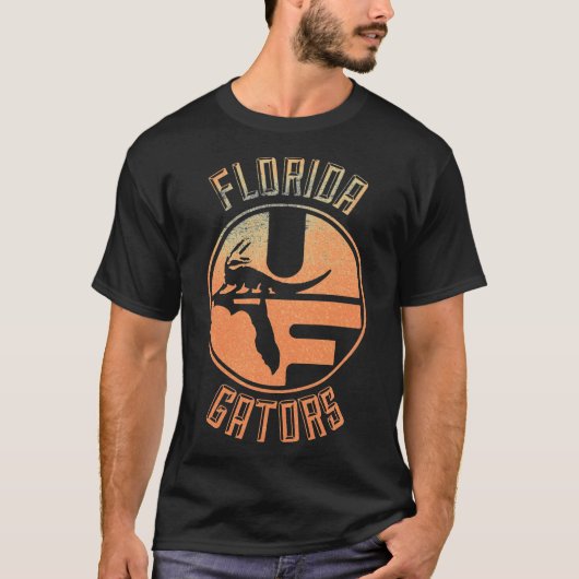  Florida Gators Design Baseball ¾ Sleeve T- T-shirt (Voorkant)