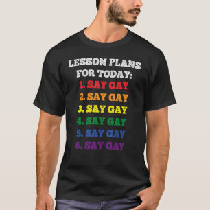 Florida Gay zegt dat er plannen zijn voor een lesj T-shirt