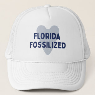 Florida Gefossiliseerde Meg Tand Hoed Trucker Pet