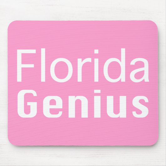Florida Genius Gifts Muismat (Voorkant)