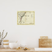 Florida, Georgia, South Carolina Poster (Keuken)