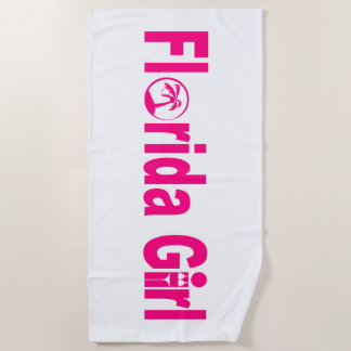 Florida Girl Beach Towel Strandlaken