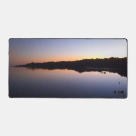 Florida glazige stille oceaan zonsopgang natuurlij bureaumat