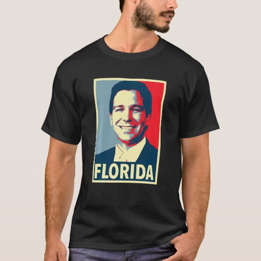 Florida Gov Ron Desantis T-shirt (Voorkant)