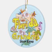 Florida Grandma Keramisch Ornament (Links)