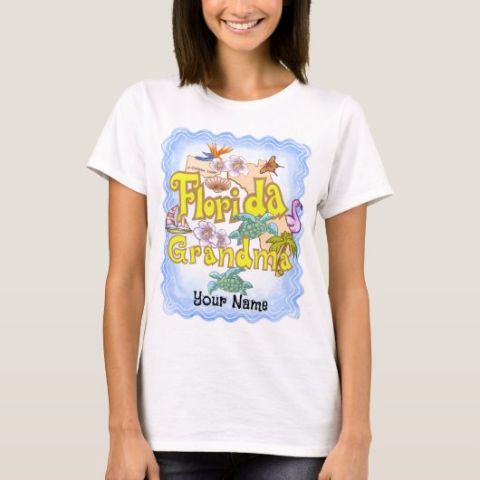 Florida Grandma t-shirt (Voorkant)