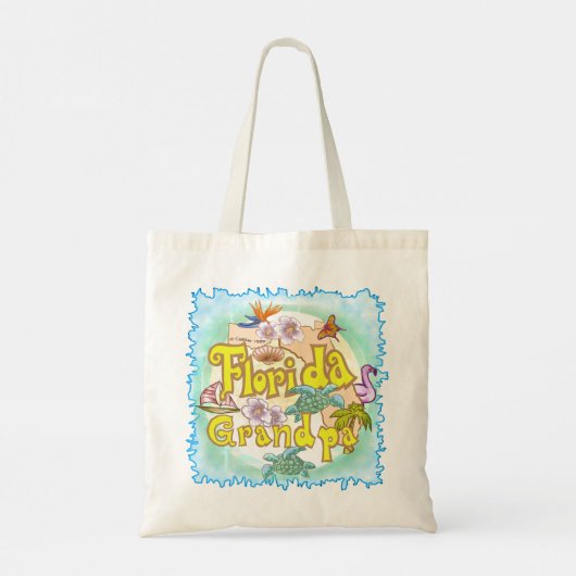 Florida Grandpa Tote Bag (Achterkant)