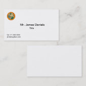 Florida Great Seal Business Card-sjablonen Visitekaartje (Voorkant / Achterkant)