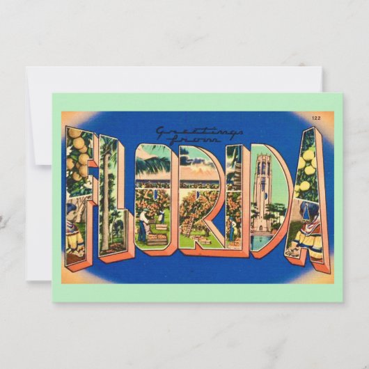 Florida Greeting Bewegende Aankondiging (Voorkant)