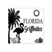 Florida Griffinieten Wood Art Stamp Rubberstempel (Afrduk)