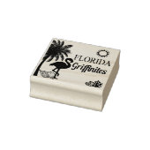 Florida Griffinieten Wood Art Stamp Rubberstempel (Stempel)