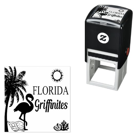 Florida Griffinieten Zelfinkt Stempel (In situ)