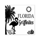 Florida Griffinieten Zelfinkt Stempel (Design)