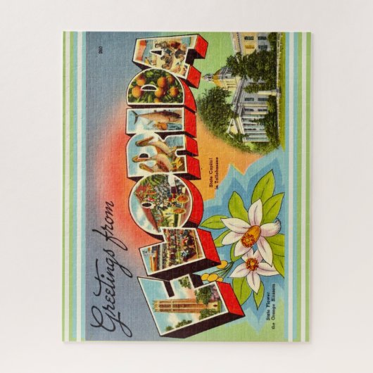  Florida Groet Legpuzzel (Verticaal)