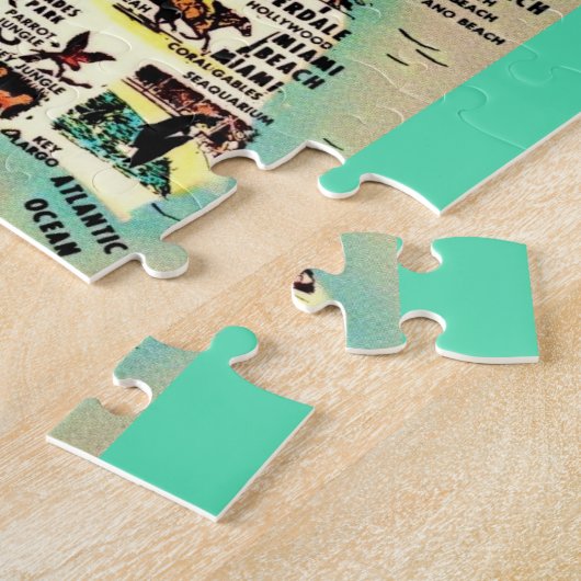 Florida Groeten 11x14 Jigsaw Puzzel (Zijkant)