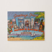 Florida Groeten 8x10 Jigsaw Puzzel (Horizontaal)