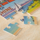 Florida Groeten 8x10 Jigsaw Puzzel (Zijkant)