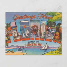 Florida Groeten Briefkaart