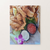 Florida Grouper Fingers Sanibel Island Marina Legpuzzel (Verticaal)