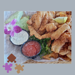 Florida Grouper Fingers Sanibel Island Marina Legpuzzel