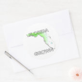 Florida Grown Ronde Sticker (Envelop)